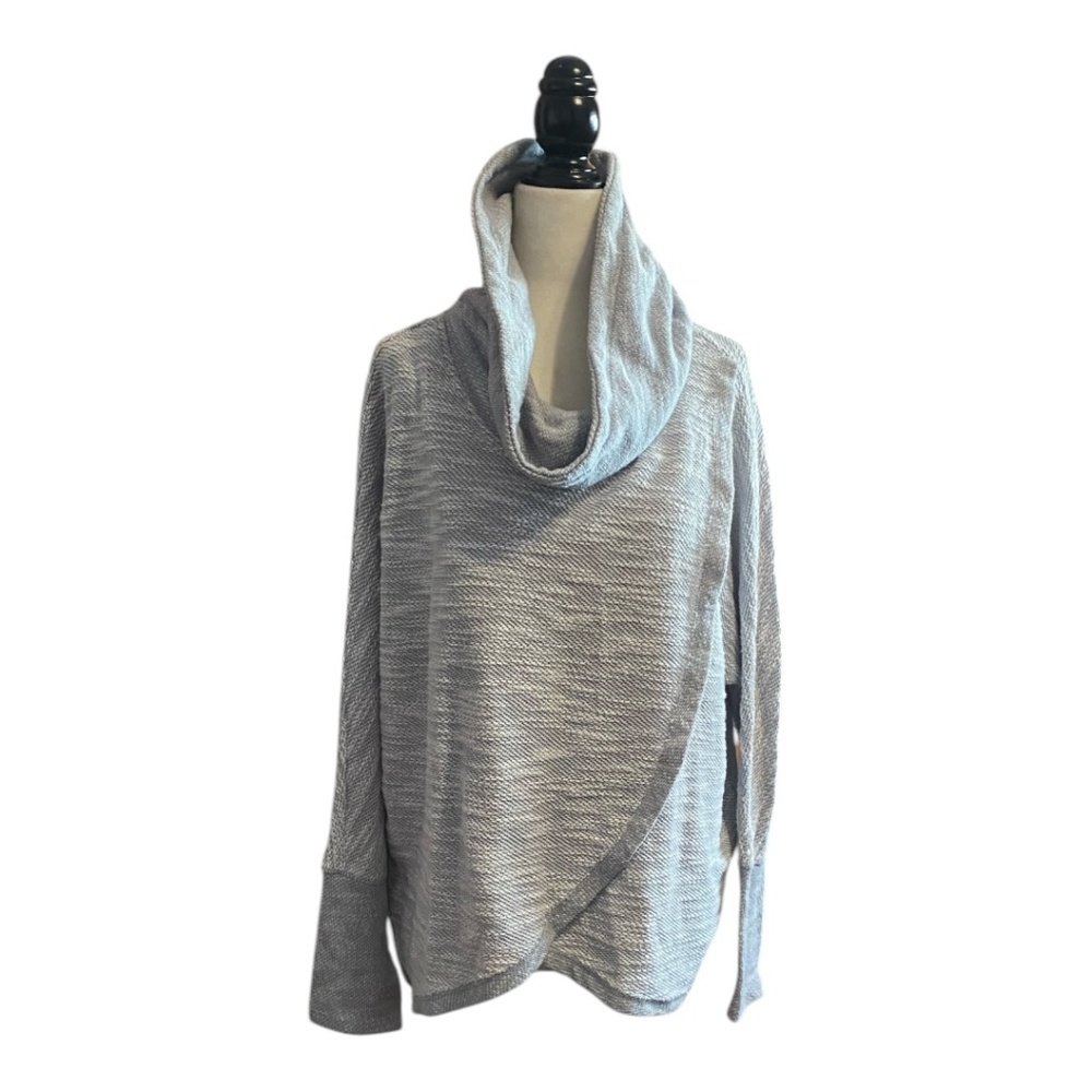 Calvin Klein performance cotton cowl neck shirt. Sz S
